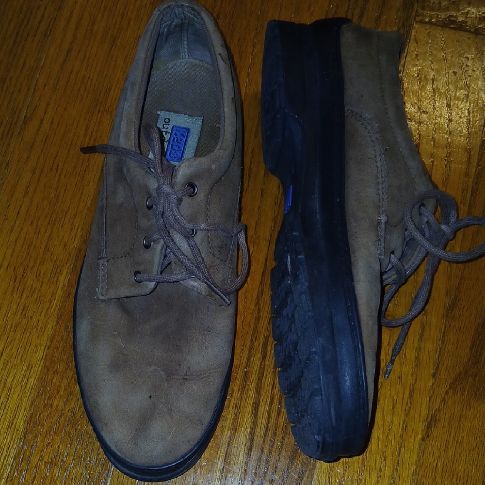 Women's Brown Lace Up Suede Shoes